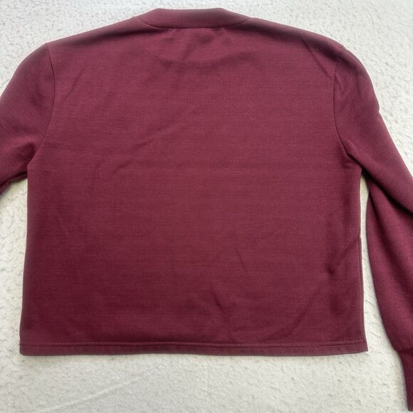 Star Wars Christmas Sweatshirt Womens Medium M Red Baby Yoda Long Sleeve Holiday - Picture 11 of 11